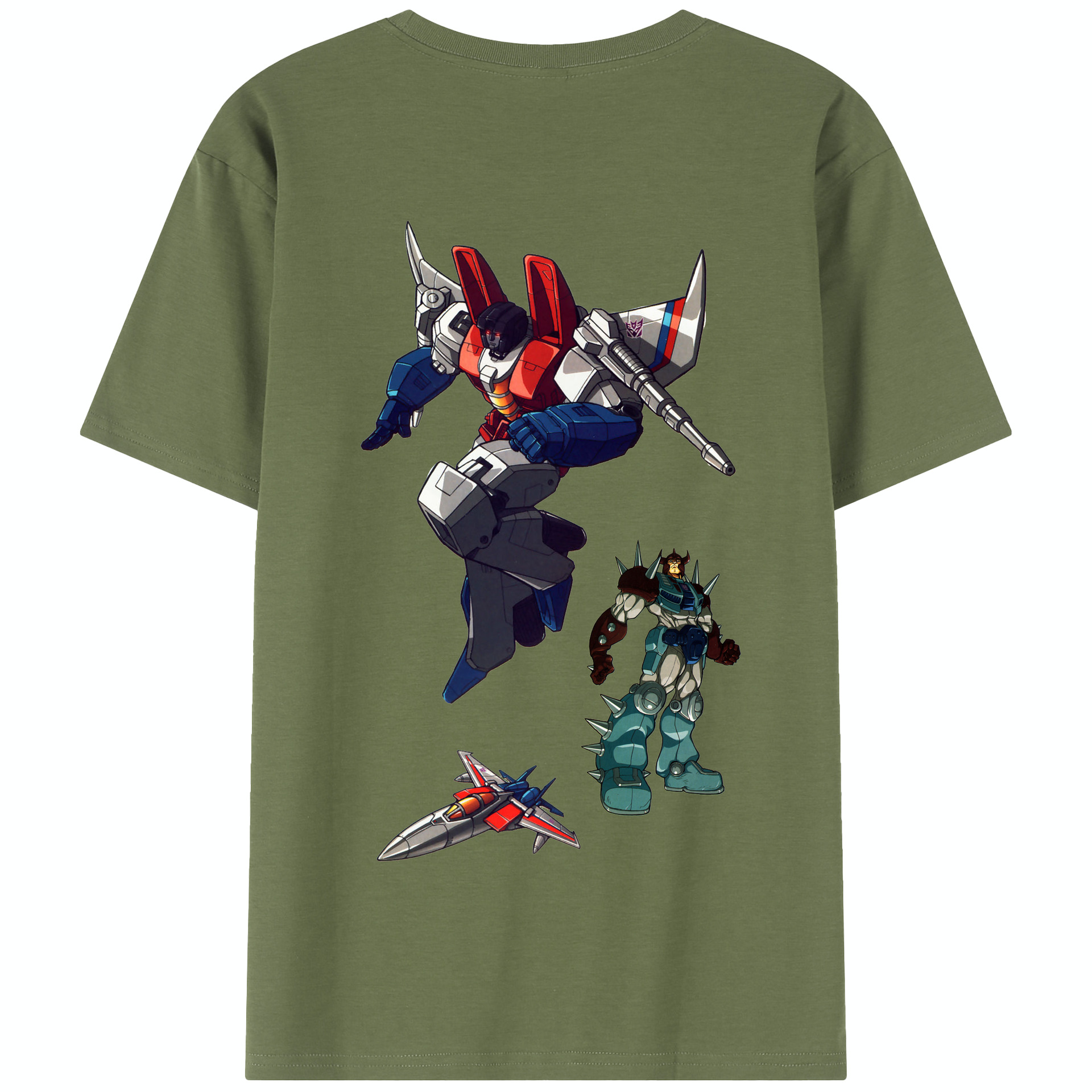 （画像用）  綿100％半袖Tシャツ（背面プリント）